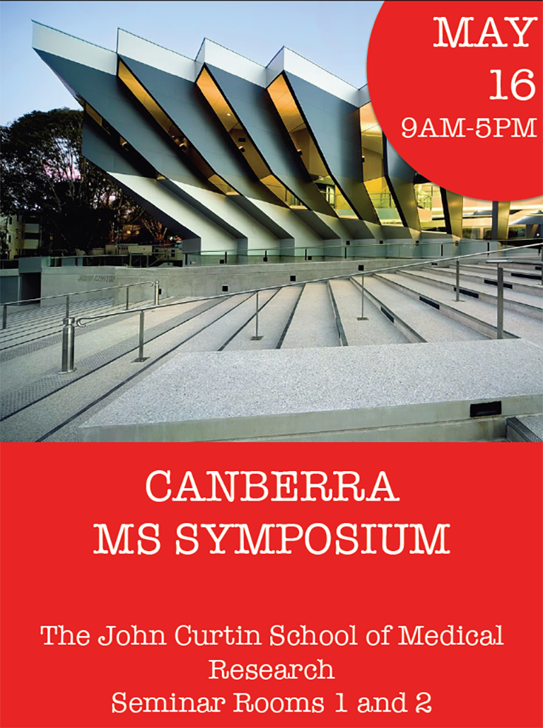 Canberra MS Symposium brochure